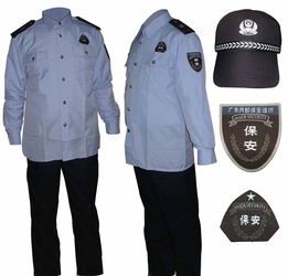 經(jīng)典保安襯衫保安套裝襯衣 成都龐哲服裝廠 西服,職業(yè)裝,工作服,勞保服,t恤文化衫,現(xiàn)貨工